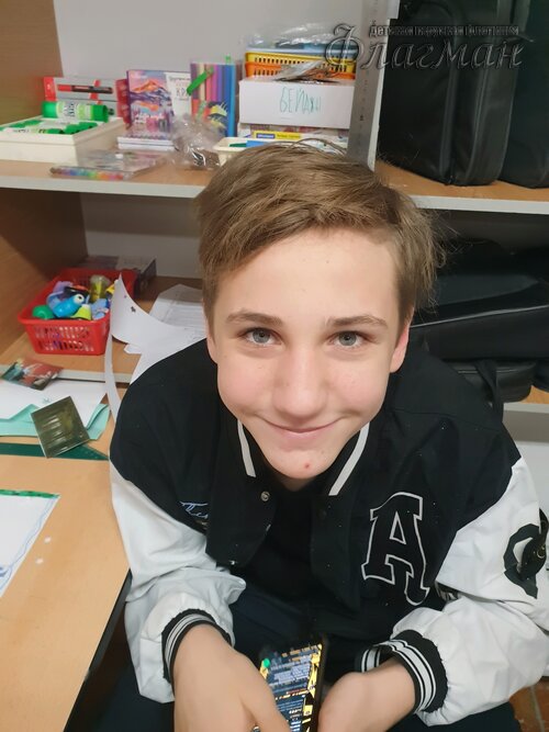 Занятиях в детском клубе «Флагман»